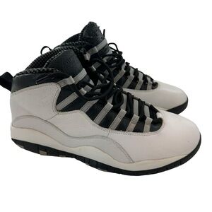 Jordan 10 Retro Steel Sneakers Shoes 2005 Men’s Size 13 310805-101